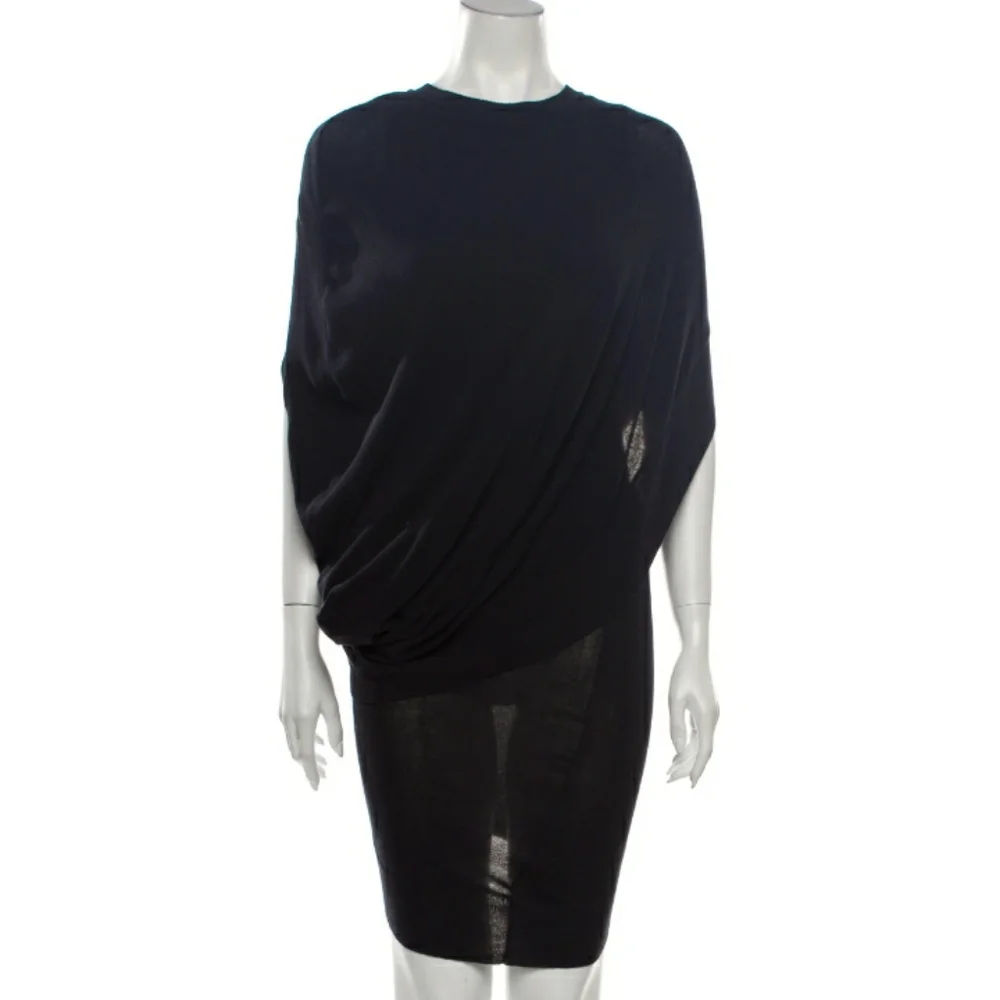 🌱 Alexander Wang Crew Neck Knee Length Dress Black Size XS - Picture 1 of 6